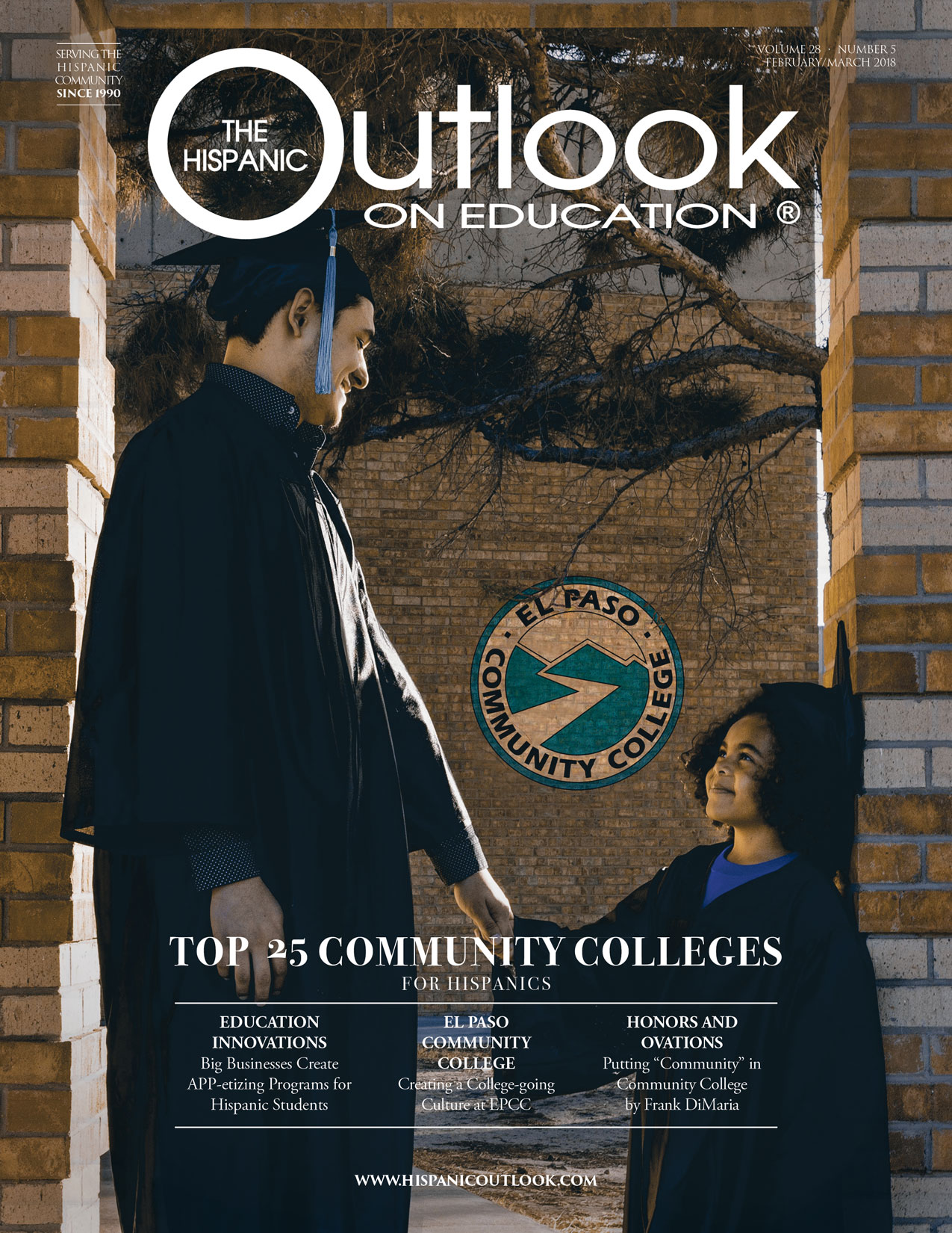 Top 25 Community Colleges for Hispanics 2018