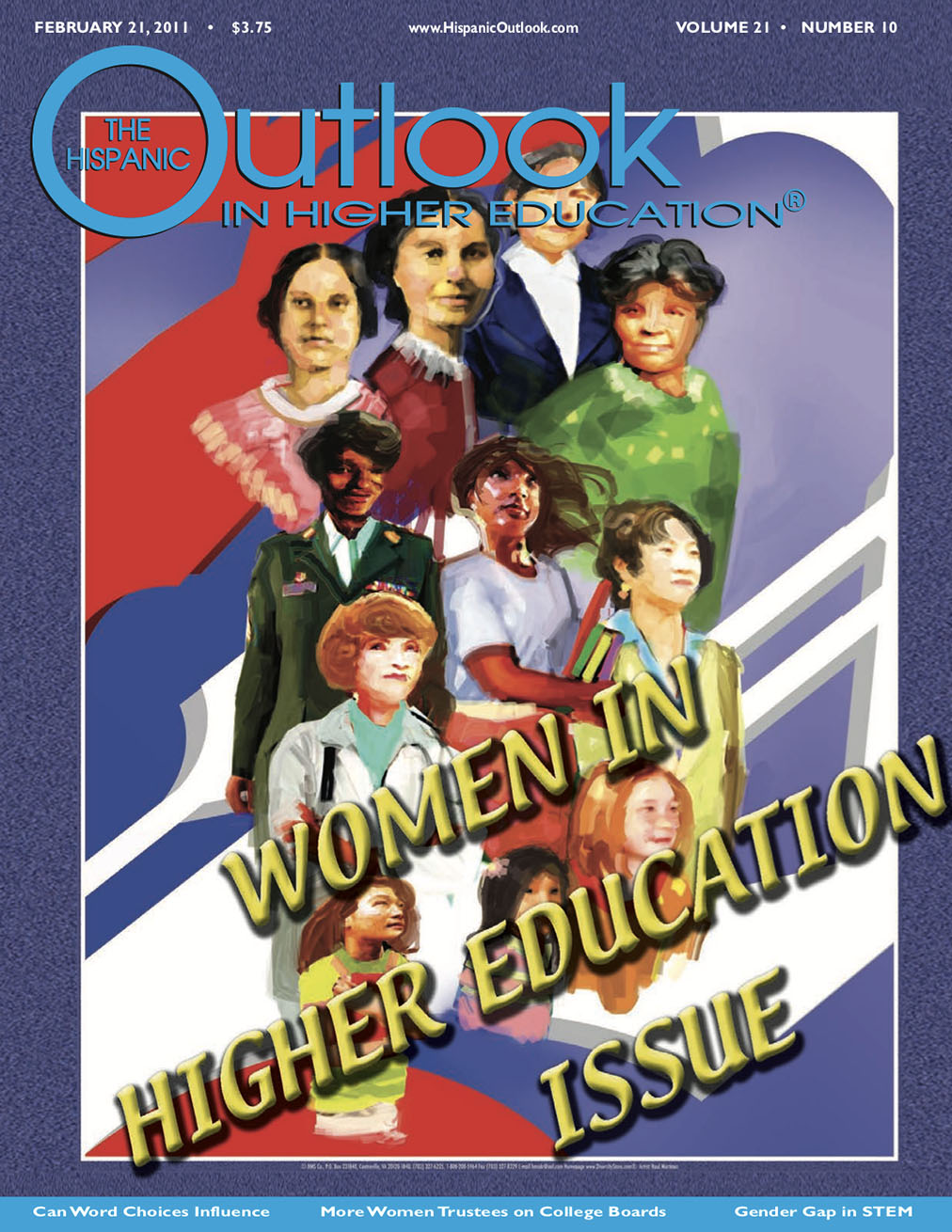 Women in HIgher Education Issue
